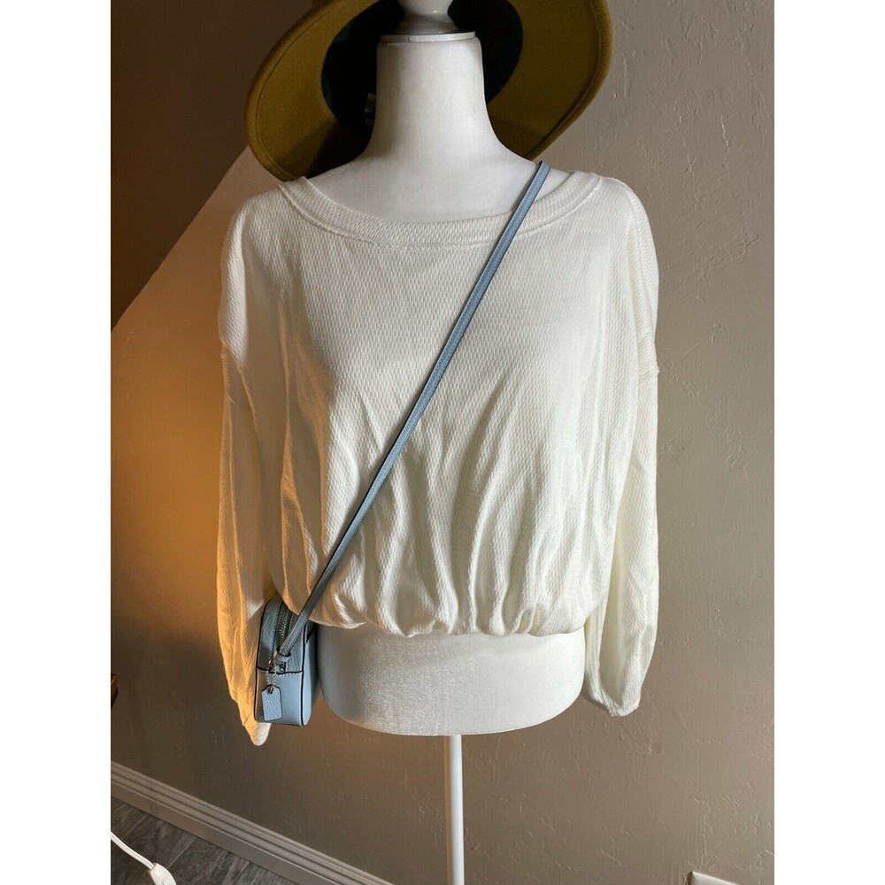 *Brand New* NWT Free People Women’s White Blouse Shirt Top Size S